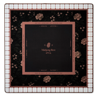 MAHJONG ROW AND CO. Mocha Bloom – Light Mahjong Mat