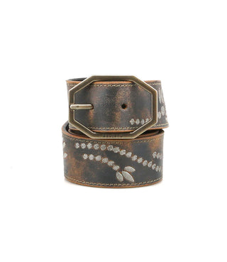 BedStu Mohawk Belt, Silver Lux **