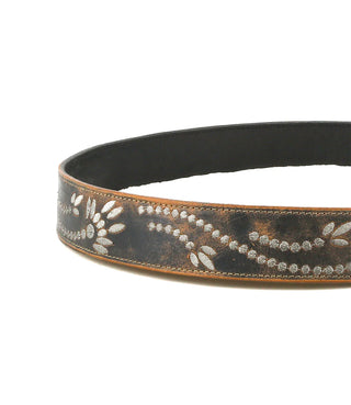 BedStu Mohawk Belt, Silver Lux **