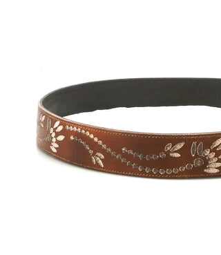 BedStu Mohawk Belt, Teak Rustic **