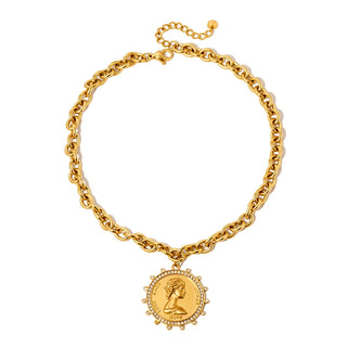 PRETTY SIMPLE Love Each Other More Pendant Necklace - WATERPROOF