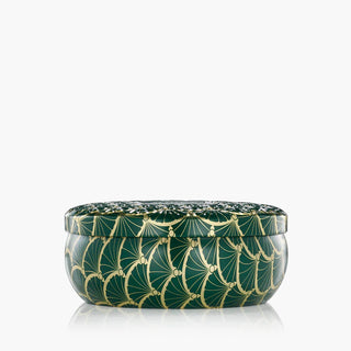 Voluspa 3 Wick Tin 12oz Candle, Noble Fir Garland