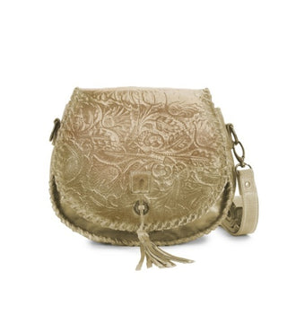 BedStu Half Moon, Oats Embossed