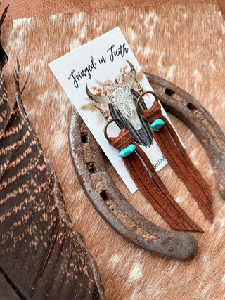 Darby Tassel Boho Fringe Earrings