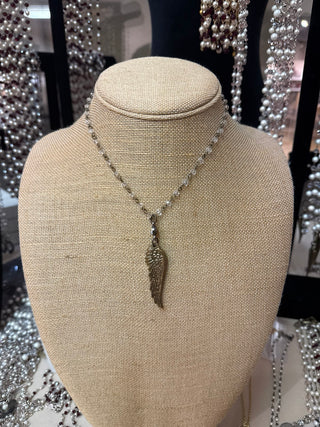 Heavenly Path Angel Wing Necklace