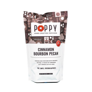 Poppy Hand Crafted Popcorn, Cinnamon Bourbon Pecan