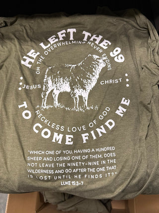 The One Unisex Graphic Tee, Olive