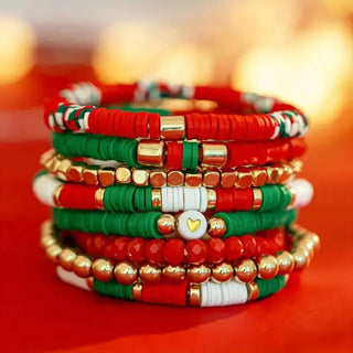 Merry Moments Stretch Bracelet Set