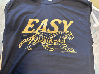 Easy Tiger Unisex Graphic Tee, Black