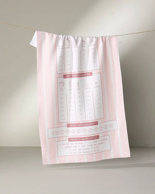 Geometry Tea Towel, Cheat Sheet