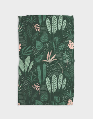 Geometry Tea Towel, Forest Floor
