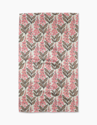 Geometry Tea Towel, Foxglove Finery
