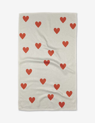 Geometry Tea Towel, Simple Love