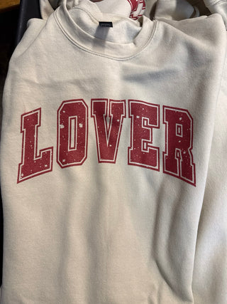 Lover Graphic Sweatshirt Pullover