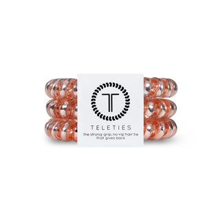 TELETIES Pretty in Pink Spiral Hair Tie