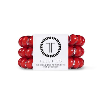 TELETIES Scarlet Crush Spiral Hair Tie