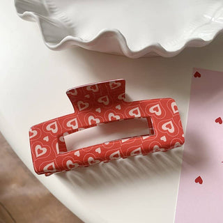 Love You Always Heart Hair Claw Clip