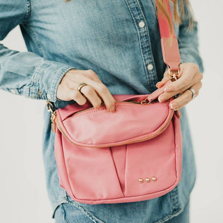 Tilly Crossbody Bag, Rose Pink