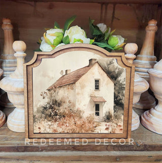 Muted Cottage Provincial Framed Art