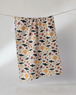 Geometry Sew Batty Tea Towel