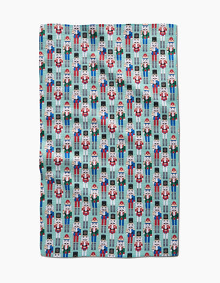 Geometry Tea Towel, Nuts Cracking