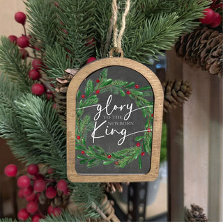 Canvas Arch Ornament Glory