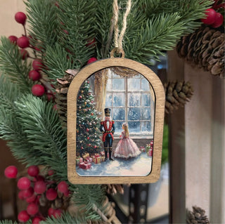 Canvas Arch Ornament Nutcracker Ballet