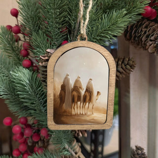Canvas Arch Ornament Wise Men