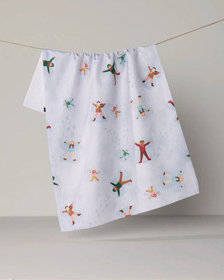 Geometry Tea Towel, Winter Whimsy