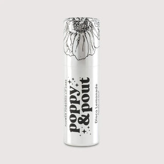 POPPY & POUT Limited Edition Lip Balm, Disco Lemonade