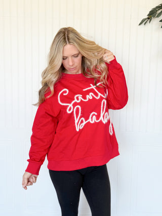 Santa Baby Tinsel Long Sleeve