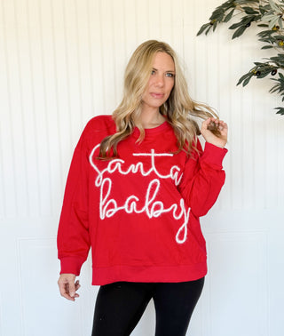 Santa Baby Tinsel Long Sleeve