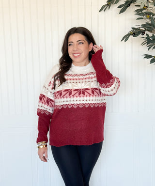 Alpine Snowflake Sweater