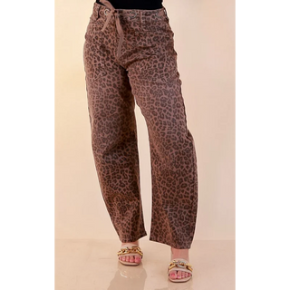 RISEN Women's Wild Thing Stretchy Crop Barrel Pants