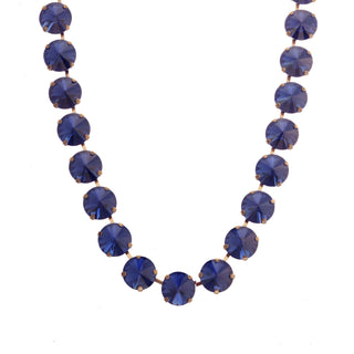 TOVA Sofia Necklace, Sapphire Champagne