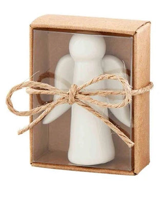 Pocket Ceramic Angel or Cross