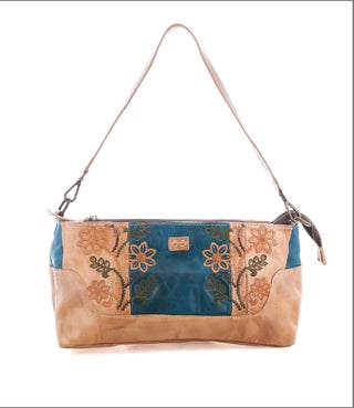 BedStu Hyperbolic Bag, Oats Arctic Teal Rustic