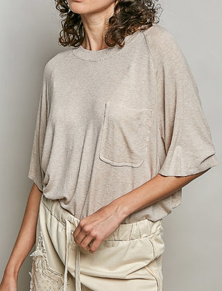 The Worn-In Comfort Tee, Latte