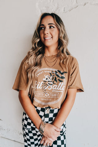 *PRE ORDER* Lil Bit Batty Camel Tee