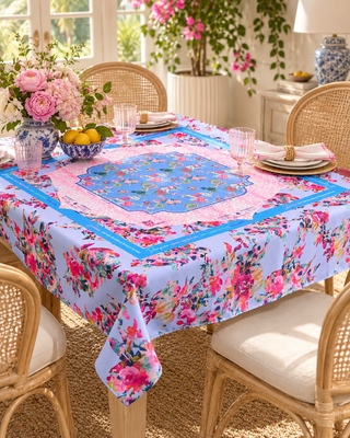 OH MY MAHJONG Naples Tablecloth