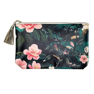 Tile Pouch - Mahj Floral