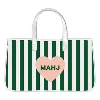 Mahjong Canvas Tote - Mahj Heart