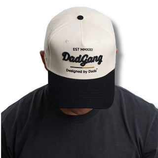 Dad Gang Hat, Horsepower Black and Gold