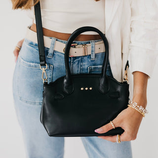 Pretty Simple Veronica Small Tote in Black