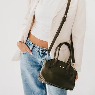 Pretty Simple Veronica Small Tote, Olive