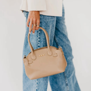Pretty Simple Veronica Small Tote, Taupe