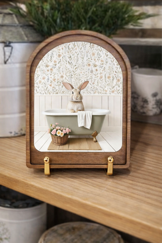 Arch Sign Stand, Gold