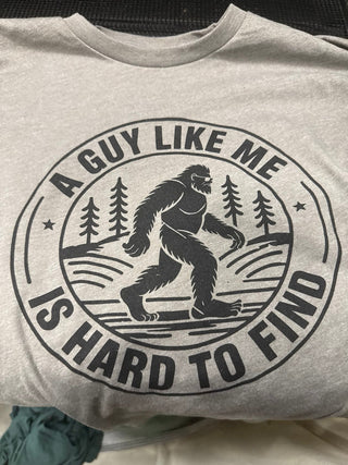 A Guy Like Me is Hard to Find Men's Unisex Graphic Tee, Gray - 120 Graphic Tees - The Farmhouse