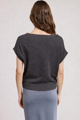 The Coastline Scuba Top, Graphite