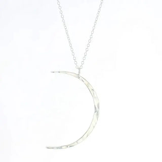 Celeste Hand-Forged Necklace, Large Silver